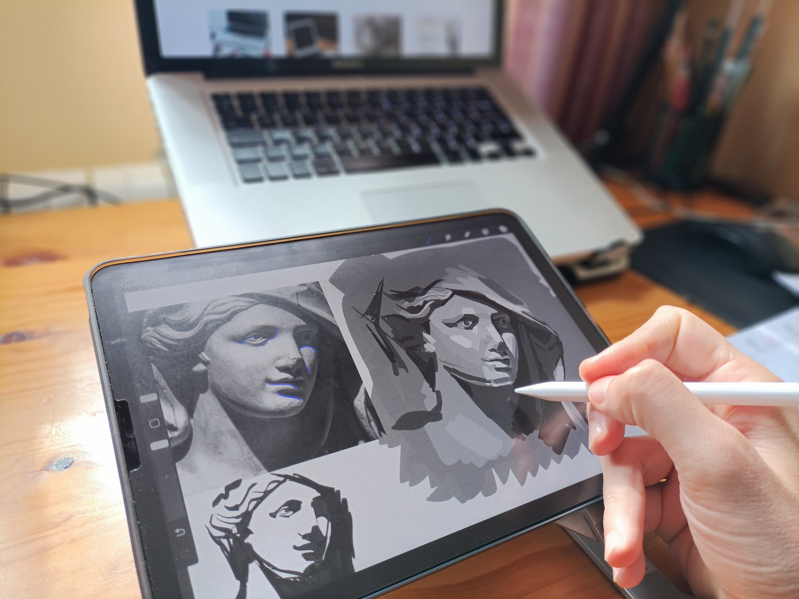 Clases de Dibujo Online con IPad