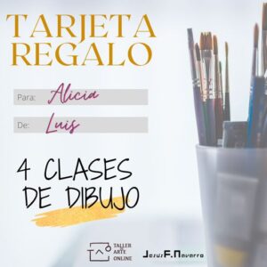 Tarjeta Regalo para Clases de Dibujo