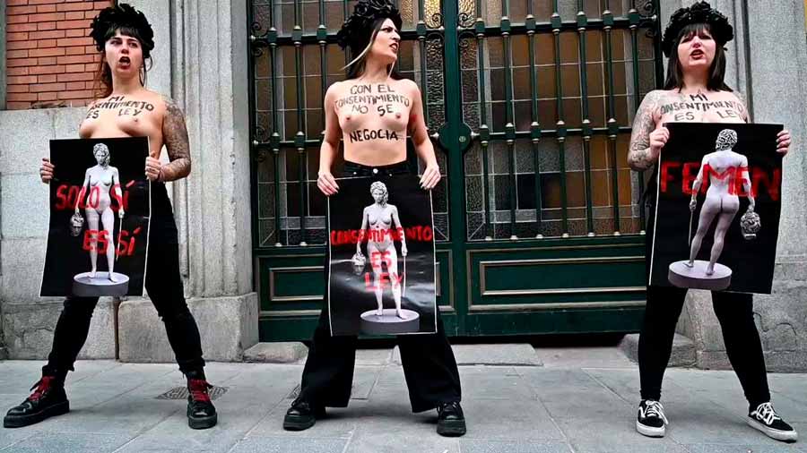 Activistas de Femen