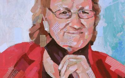 Aprende a Pintar una Cara con Técnicas de Pintura Acrílica y Collage